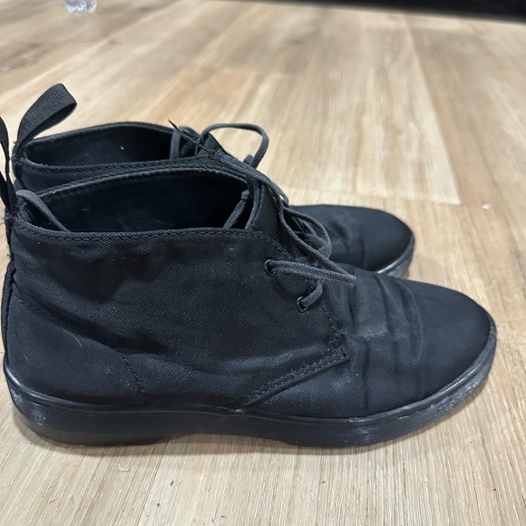 Dr martens satin  shoes good condition size 8 - Picture 1 of 5